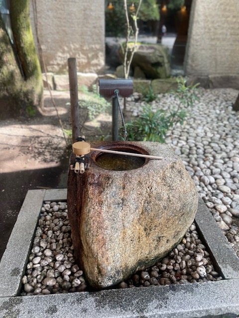 熱田神宮の手水舎